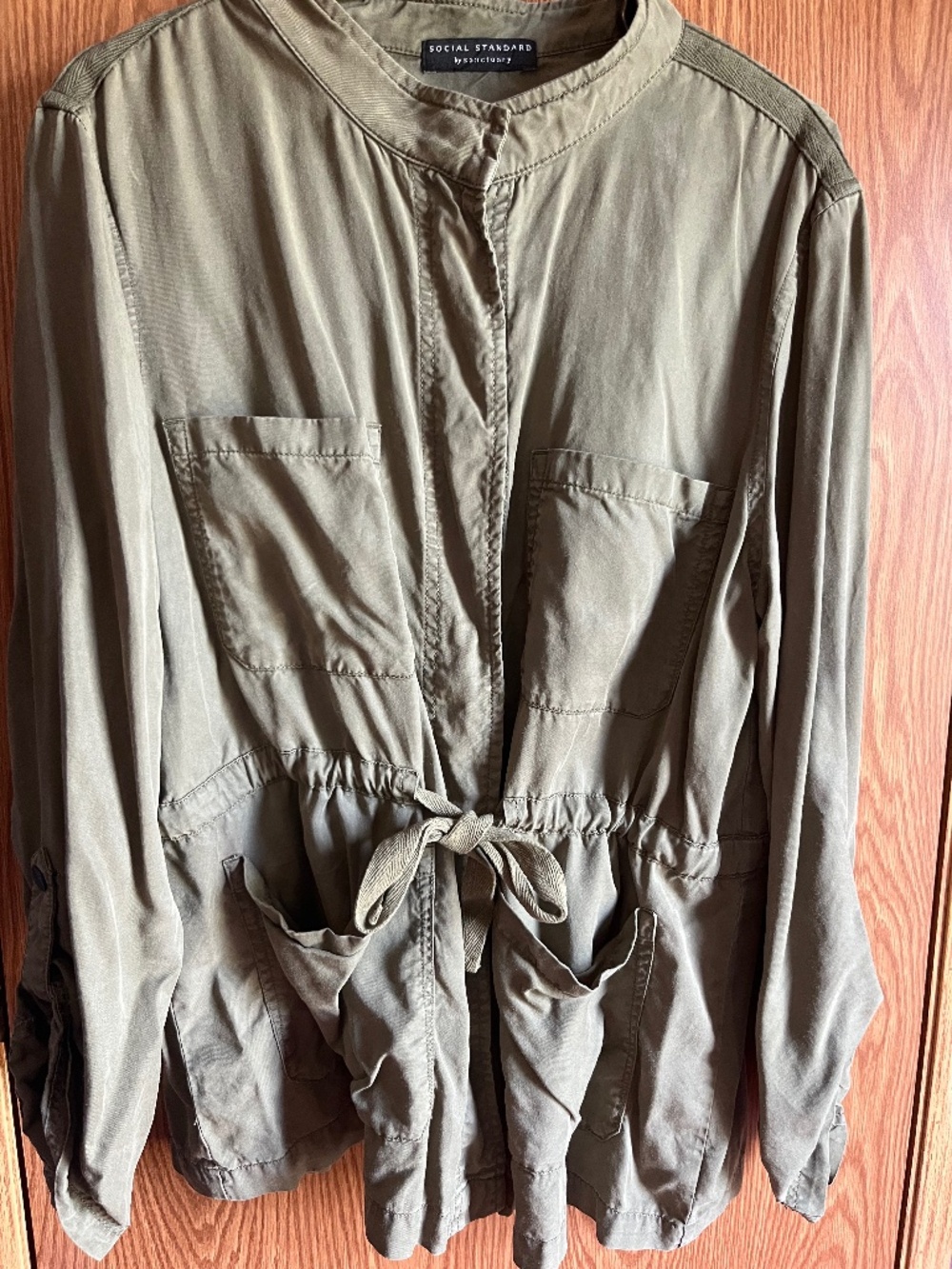 Womens Social Standard by Sanctuary Safari jacket